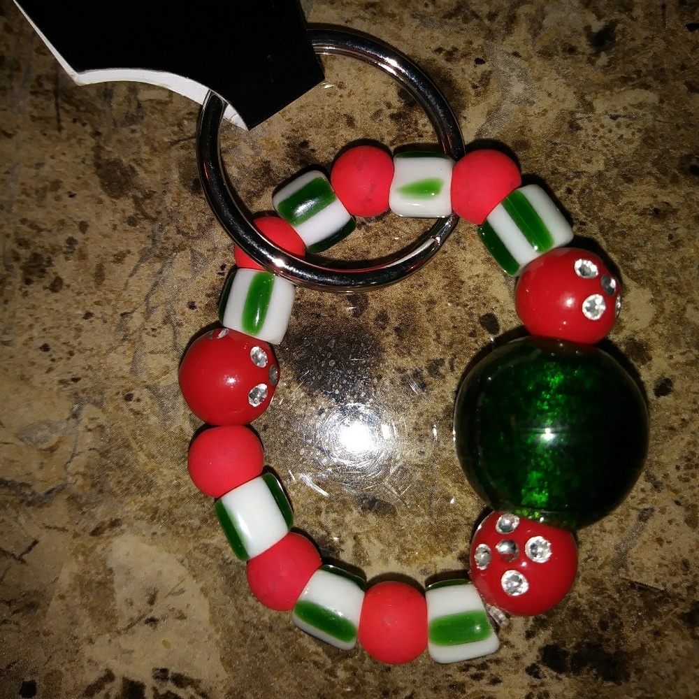Watermelon designer keychain